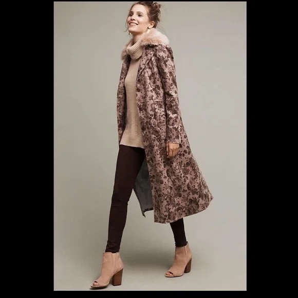 Anthropologie duster coat size 8 - Picture 1 of 11